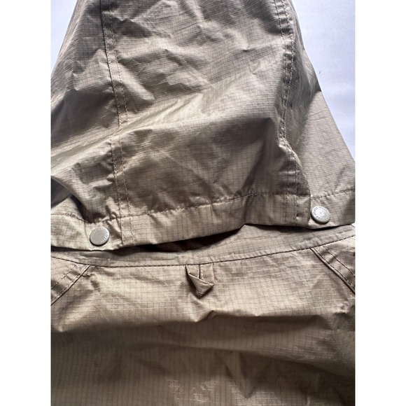 World Wide Sportsman Men's Large Green Ripstop Hooded Rain Jacket Windbreaker L - Picture 10 of 10